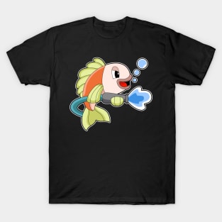 Fish Firefighter Fire extinguisher T-Shirt